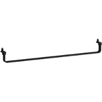 Laufen Handtuchhalter Reling LANI 750 mm schwarz matt, H3811264500001 H3811264500001