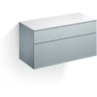 Alape Möbelmodul Arkta 1200x600 Carrara/Türkisgrau