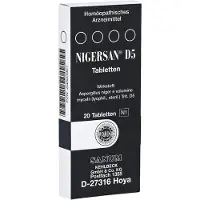 Nigersan D 5 Tabletten 20 St