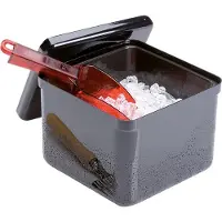 Aps Isspand 3.4 ltr 20x20x17 cm Plastik Sort,1 stk