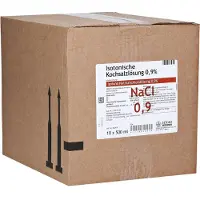 SERAG WIESSNER Isotonische Kochsalzlösung 0,9% Plastik Inf.-Lsg. 10x500 ml Infusionslösung