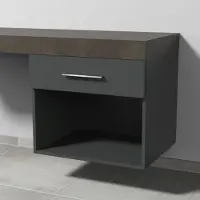 Sanipa Anbau-/Solitärschrank 2morrow (G1355) 510x600x520 Anthrazit-Matt, G135522 G135522