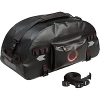 Qbag Hecktaschenrolle wasserdicht 50 Liter Stauraum schwarz Unisexschwarz142 - Motorradzubehör - Motorradgepäck