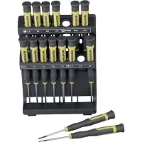 Proxxon Micromot Präzisions-Schraubendreher-Set Micro-Driver 15-teilig