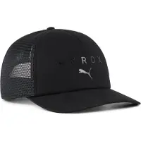 Puma Trucker Cap "X HYROX TRUCKER CAP" sportlicher Stil, mit gebogenem Schirm, mit Snapback-Verschluss