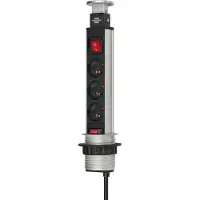 Brennenstuhl Tower Power Steckdosenleiste mit Schalter