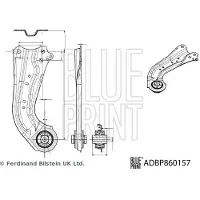 Blue Print Lenker, Radaufhängung [Hersteller-Nr. ADBP860157] für Suzuki, Toyota