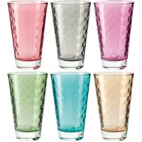 Leonardo Glas "Trinkgläser Optic 300 ml 6er Set"