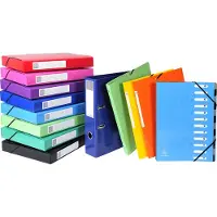Exacompta Ringbuch Iderama 2-Ringe hellblau