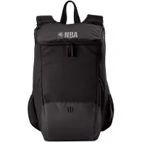 Wilson Nba Authentic Rucksack Schwarz Schwarz One Size