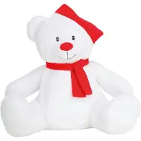 Mumbles MM573 | Christmas Zippie Bear - Farbe: White/Red - Größe: L