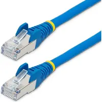 StarTech.com .com CAT6a Patchkabel 3 m S/FTP LSZH 10 Gbit/s RJ45 Blau