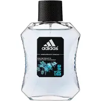 Adidas Ice Dive, Männer, 50 ml, Geranium, Patschuli, Sandelholz, Bernstein, Tonka-Bohne, Vanille, Bergamotte, Grapefruit, Lavendel, Spray