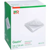 + Prisoma GmbH Gazin Mullkomp.7,5x7,5 cm steril 8fach 25X2 St