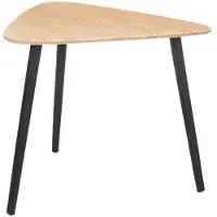 Gift Decor Couchtisch Dreieck natur schwarz