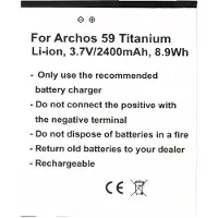 AccuCell Akku passend für den Archos 59 Titanium Akku AC59TI
