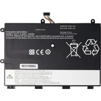 AccuCell Akku passend für Lenovo ThinkPad Yoga 11e, 45N1751, Li-Polymer, 7,4V, 4600mAh, 34,0Wh, built-in
