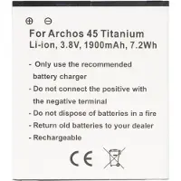 AccuCell Akku den Archos 45 Titanium Akku AC45TI