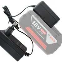 AccuCell Ladegerät passend für Bosch Li-Ion Akku 18 Volt (kein original Bosch Ladegerät)