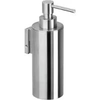Herzbach Design iX Seifenspender 17.811000.1.09 Edelstahl gebürstet, Wandmontage