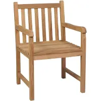 vidaXL Gartenstühle 4 Stk. mit Blauen Kissen Massivholz Teak - Gartenstühle