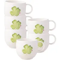Villeroy & Boch With Love Henkelbecher 290 ml Good Luck 6er Set