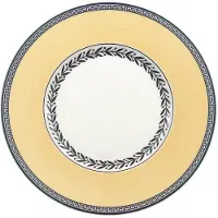 Villeroy & Boch Brotteller "Brotteller Audun Fleur ø 16 cm weiß-grau-gelb"
