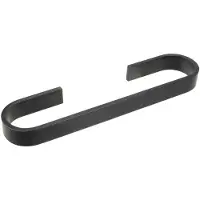 Koh-I-Noor MATERIA Handtuchhalter 32cm. schwarz, 6007N, SCHWARZ 6007N