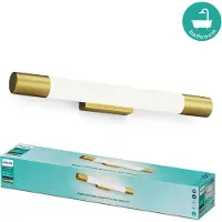Philips Rover Wandleuchte, Oberfläche, 2700 K, IP44, Messing