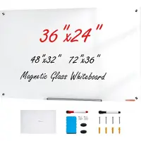 Vevor Magnetisches Glas-Whiteboard