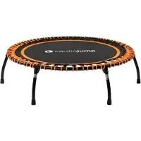 Cardiojump Fitnesstrampolin Premium 125 cm – orange CJ-FT-125