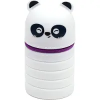 Nobrand Adoramals Panda Pop-Up-Federmäppchen aus Silikon