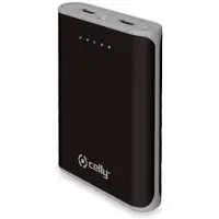 Celly PBD10000BK, 10000 mAh, Lithium-Ion (Li-Ion), Schwarz