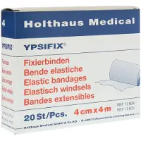 Holthaus Medical Fixierbinde Ypsifix elastisch 4 cmx4 m lose 20 St Binden