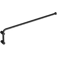 COSMIC LOGIC Handtuchstange SCHWENKBAR 3x11x40cm, schwarz matt, 2263674 WJC226A0074036