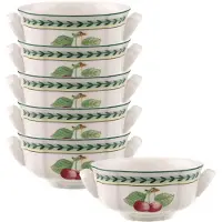 Villeroy & Boch Multipack French Garden Fleurence Suppen-Obertasse - 6 Stück