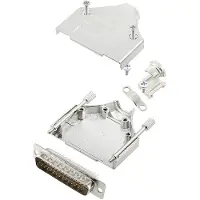 Encitech MHDM-25-HDP44-W-K 6355-8059-03 D-SUB Stiftleisten-Set 180 ° Polzahl (nu