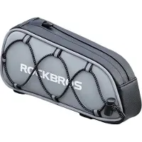 RockBros Rahmenmontierte Fahrrad-Gepäcktasche 0,9 l - Silber