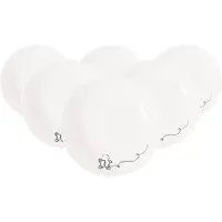 Villeroy & Boch Schale "Schalen XMAS Statement Lines ø 18,7 cm 6er Set weiß", weiß, L:18,7cm, Schüsseln, Schale