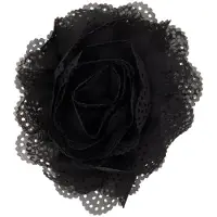 Pico Lace Rose Claw Black