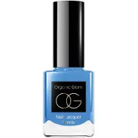 Organic Glam Pale Blue Nail Polish (U) 11 ml