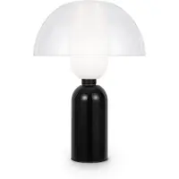Maytoni Tischleuchte Memory in Schwarz und Transparent E14