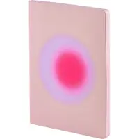 Nuuna Notebook Colour Clash Light L - Trance Pink