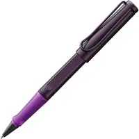 Lamy Safari Violet Blackberry - Rollerball -Stift mit ergonomischem Griff & Linienbreite m - Fr angenehme lange Schrift - aus robustem ASA -Kuns