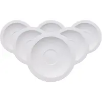 Villeroy & Boch Multipack White Pearl Frühstücks-/Suppenuntertasse - 6 Stück