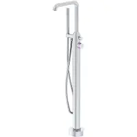 Steinberg Serie 310 Iconic Wannenarmatur elektronisch, freistehend, Ausladung 220mm, Höhe 1031mm, 3101162