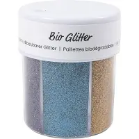 Creativ Company 284303, Glitter, Kupfer, Grau, Hellgrün, Pink, Violett, Türkis, 6 Farben, 1 Stück(e)