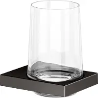 Keuco EDITION 11 Glashalter, Echt-Kristallglas