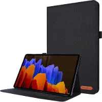 Lobwerk Cover für Samsung Galaxy Tab S7 SM-T870/T875/X700 Tablethülle Schlank mit Standfunktion und Auto Sle
