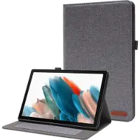 Lobwerk Cover für Samsung Galaxy Tab A8 SM-X200 X205 Tablethülle Schlank mit Standfunktion und Auto Sleep/Wa